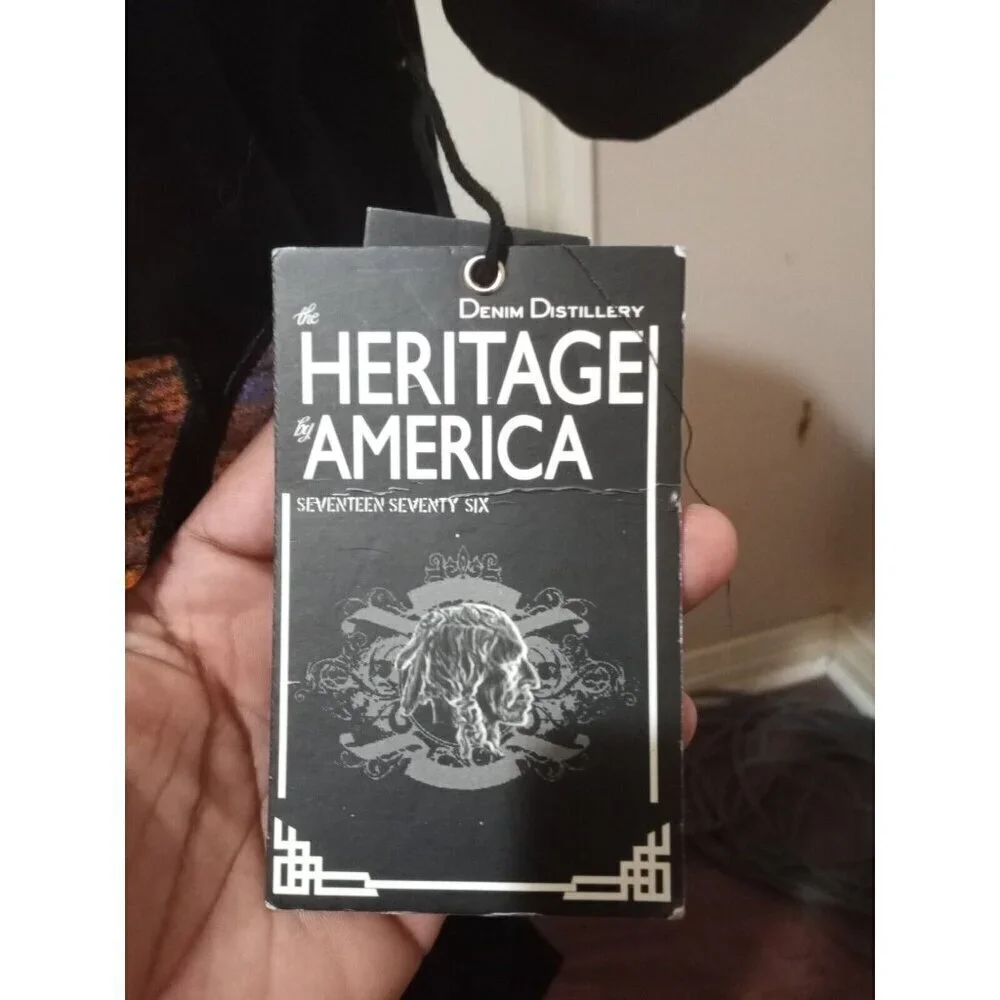 New Heritage America NWT True Heritage Graphic T-Shirt Men Medium M Eagle - Picture 2 of 11